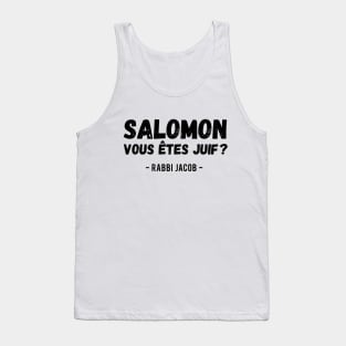 Rabbi Jacob Louis de funes Tank Top